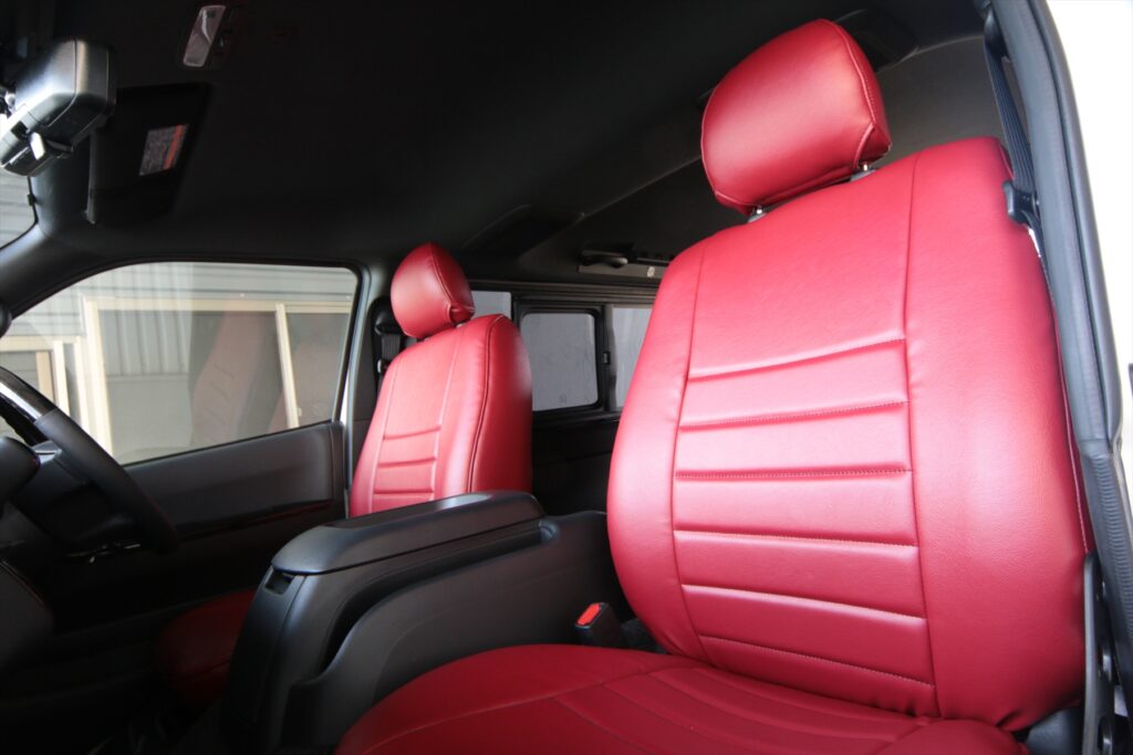 ハイエース用シートカバーカラー豊富