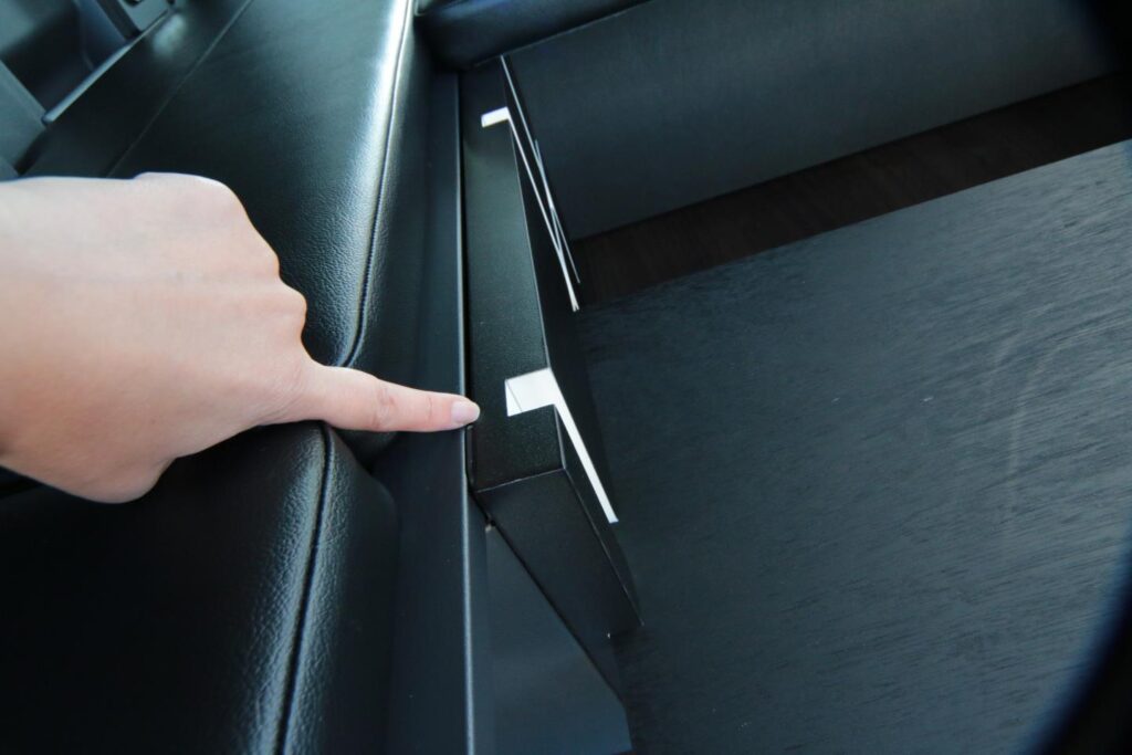 ハイエースベッドGブロックベッドはココがポイント