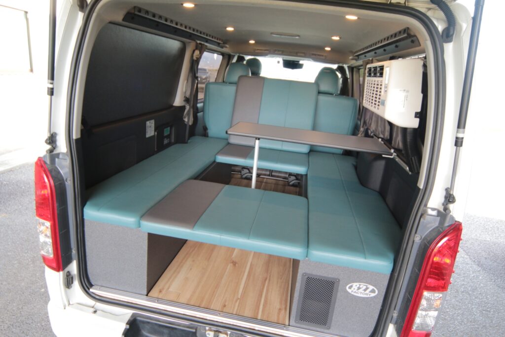 ハイエースに乗って家族で釣りキャンプ車中泊の旅