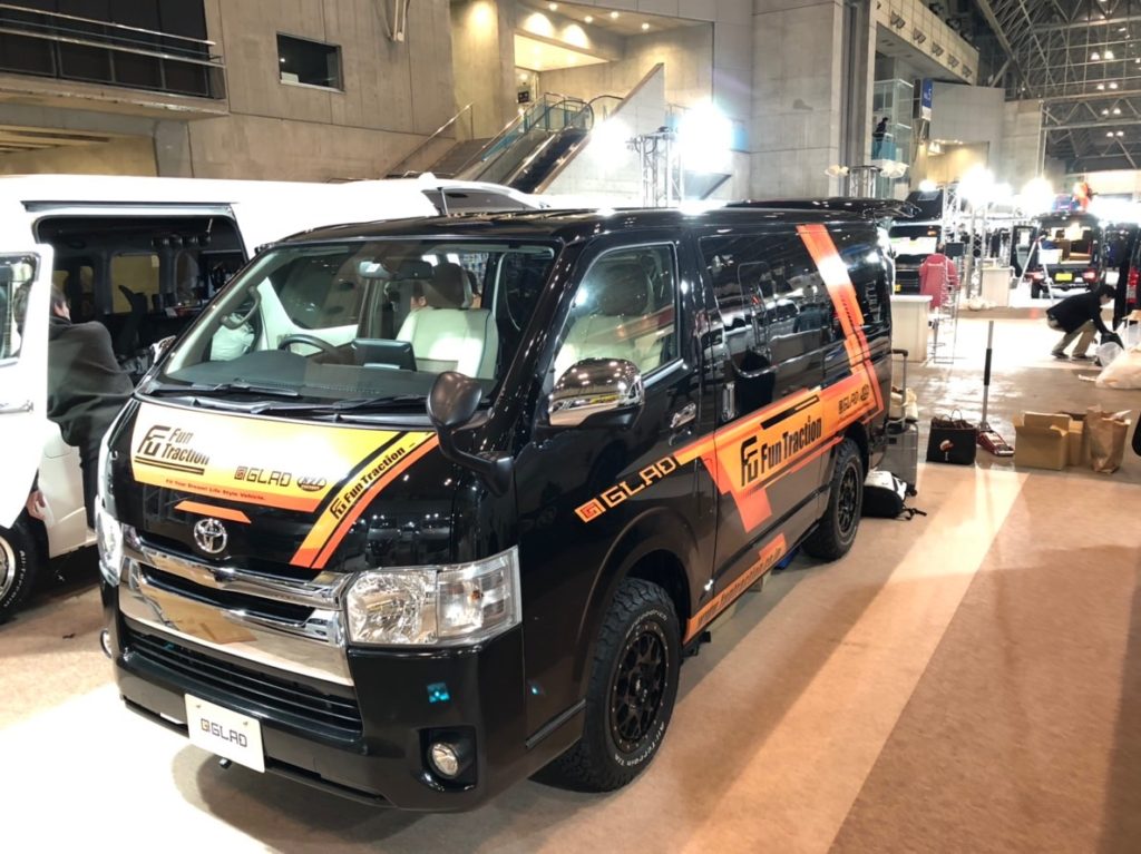 東京オートサロンハイエースデモカー