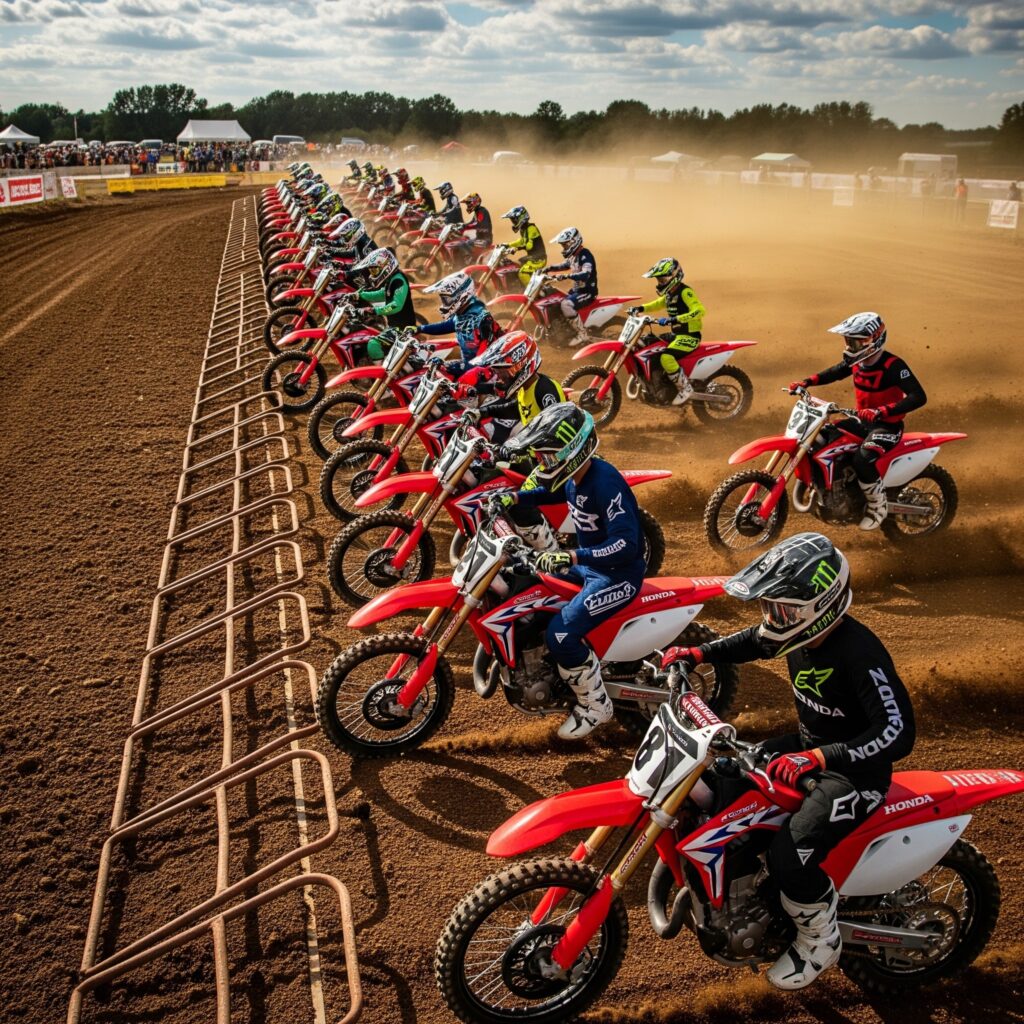 全日本モトクロス選手権CRF125Fクラスに参戦